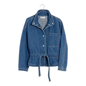 Madewell Denim Southlake Military Jacket Size XXS Casual